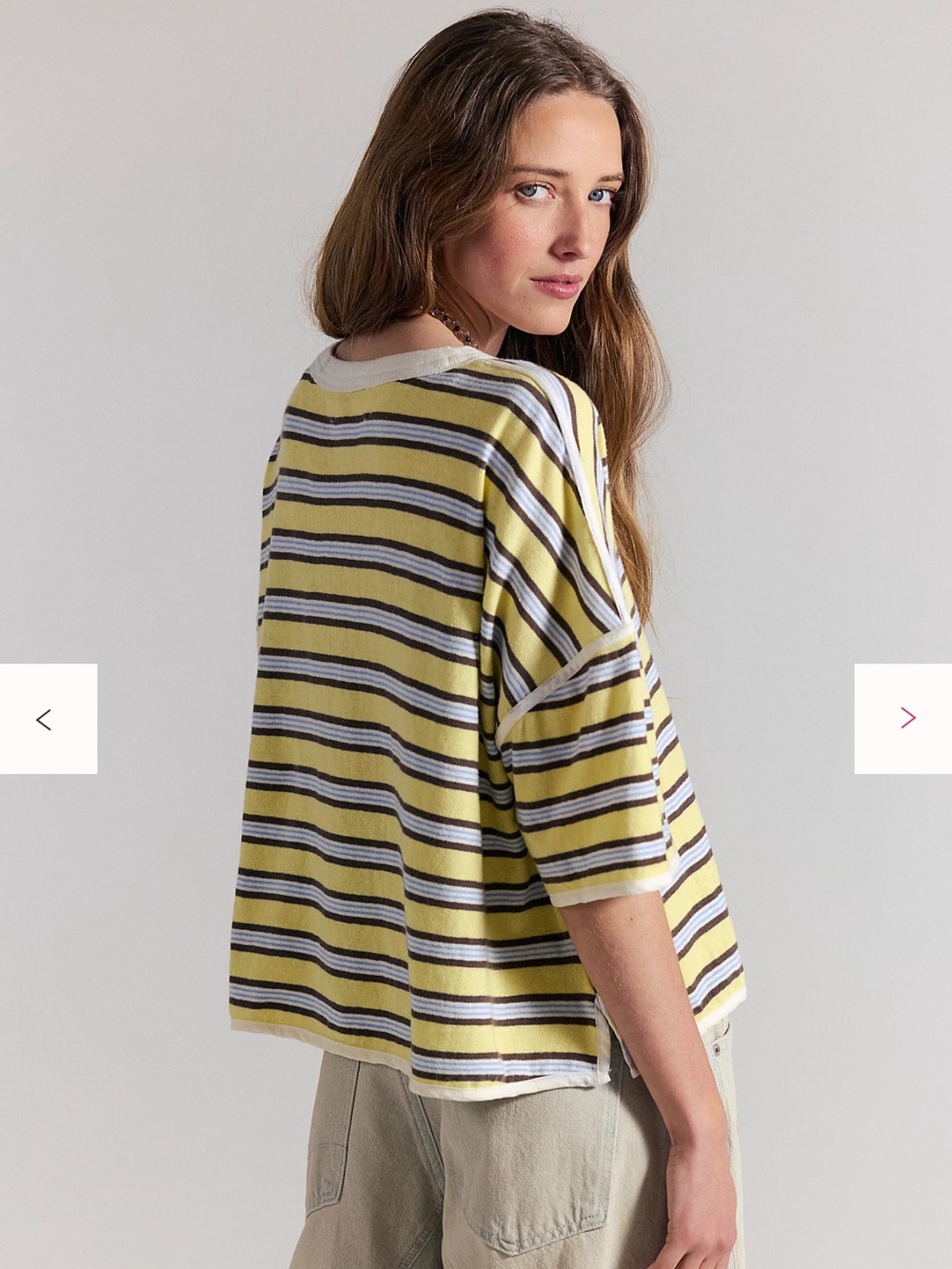Free People Clean Rugby Tee - Picture 3 of 7